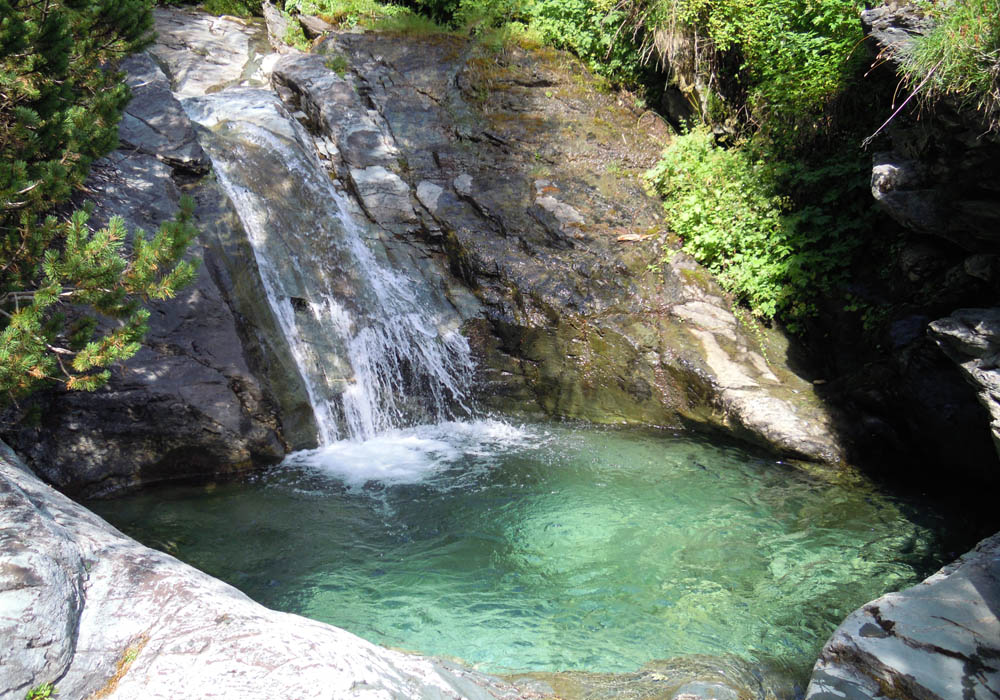 Wasserfälle Landschfeld Weißpriach