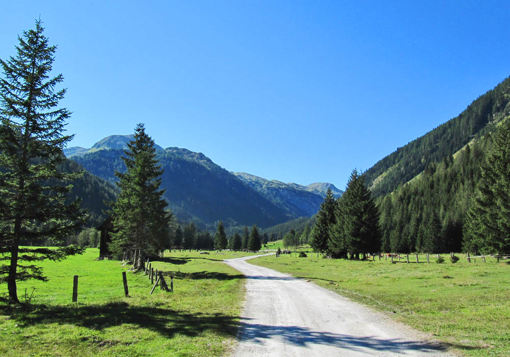 Mountainbike Route Weißpriach